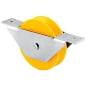 Roldana Nylon V 2.1/2" X 20mm C/ Caixa Aberta Limpa Trilho P 15642 1663.001 