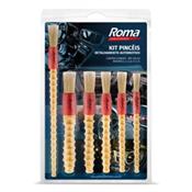 Kit Pincel Detalhamento Automotivo 2,4,6,8,12 E 24. 15692 635 60