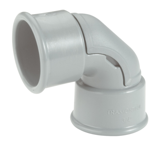 Conector Curvo 1/2" Pvc 10155 57256/001