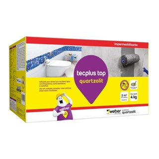 Argam.impermeabilizante Tecplus Top Caixa 4kg, Não Perigoso 15720 33225.10.34,051