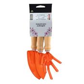 Conjunto Ferramentas Jardim 3 Peças Pá Larga,estreita E Esca 15694 21500330 