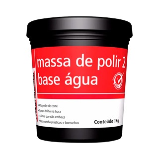 Massa Polir N-2 Base Água 1kg 15774 6MH020