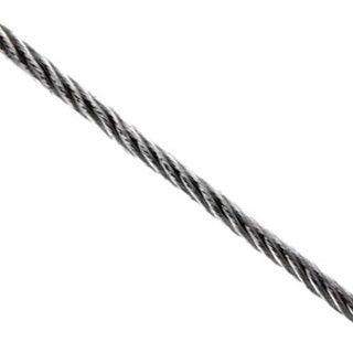 Cabo Aço 5/32" - 4,00mm Alma Fibra Galvanizado 6x7 Bobina 50 15787 2010540Z