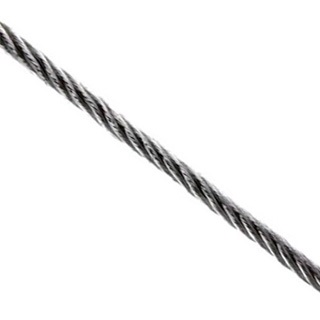 Cabo Aço 5/32" - 4,00mm Alma Fibra Galvanizado 6x7 Bobina 500mts 15787 2010540Z