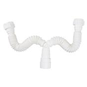 Tubo Extensivo Duplo Universal Branco [sifão] 15788 1819 