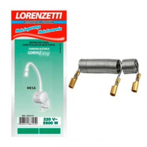 Resistência Torneira Loren Easy Para Mesa 3056-P3 5500w/220v 15923 7589152