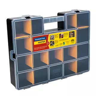 Caixa Organizadora Plastica Com Divisorias Corpo E Tampa Inj 14852 43805017 