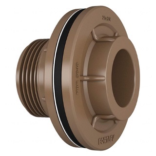 Adaptador Flange Marrom Soldável P/ Caixa D´ Água 40x1.1/4 16099 10014011