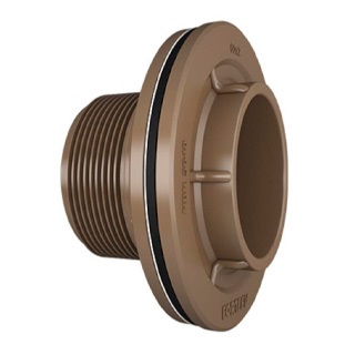 Adaptador Flange Marrom Soldável P/ Caixa D´ Água 50x1.1/2 16100 10015011