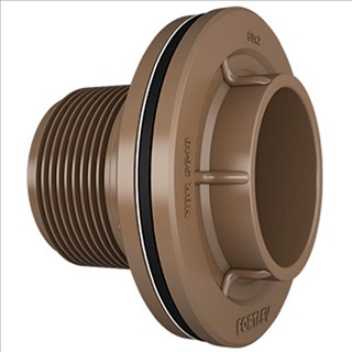Adaptador Flange Marrom Soldável P/ Caixa D´ Água 60x2 16101 10016021