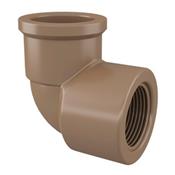Joelho 90 Marrom Soldável C/ Rosca 25mmx1/2" 16107 10142519 