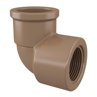 Joelho 90 Marrom Soldável C/ Rosca 25x3/4 16108 10142535