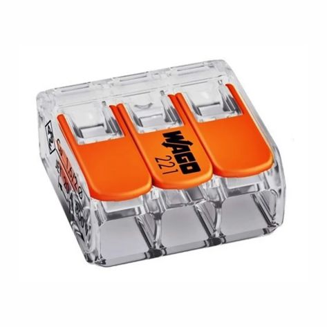 Conector De Emenda 3 Pólos Flexível 0,14  - 4,0mm 32a 16137 2210413