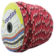 Corda Poliester Vermelha/colorida Carretel Com 10mm 165m 10195 C1C0710 