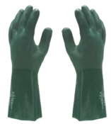 Luva Pvc  Áspera Com Forro 36cm C.a.36581 3171 S-PVC-36 