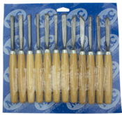 Jogo Formão Amador Escultura 12 Peças 5445 222 