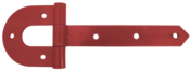 Dobradiça Porteira Leve Vermelha 3mm 19,5 X 9cm 12" 5686 48 