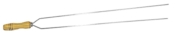Espeto Duplo Cromado 85cm 8882 2-00626.1 