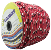 Corda Poliéster Vermelha/colorida Carretel Com 105m 12mm 11132 C1C0712 